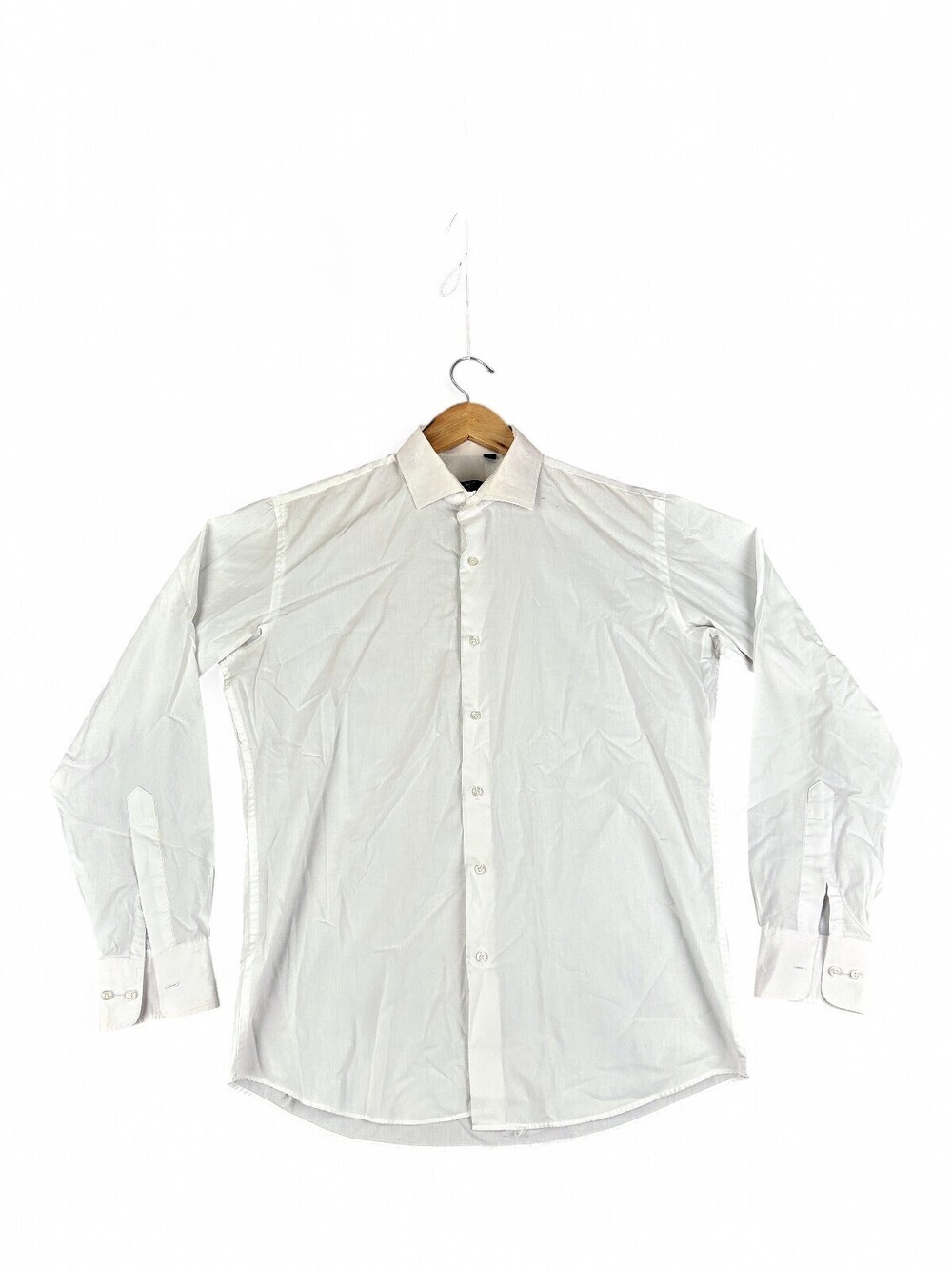 Giorgio Armani‎ Men's White Dress Shirt - Neck 16.5